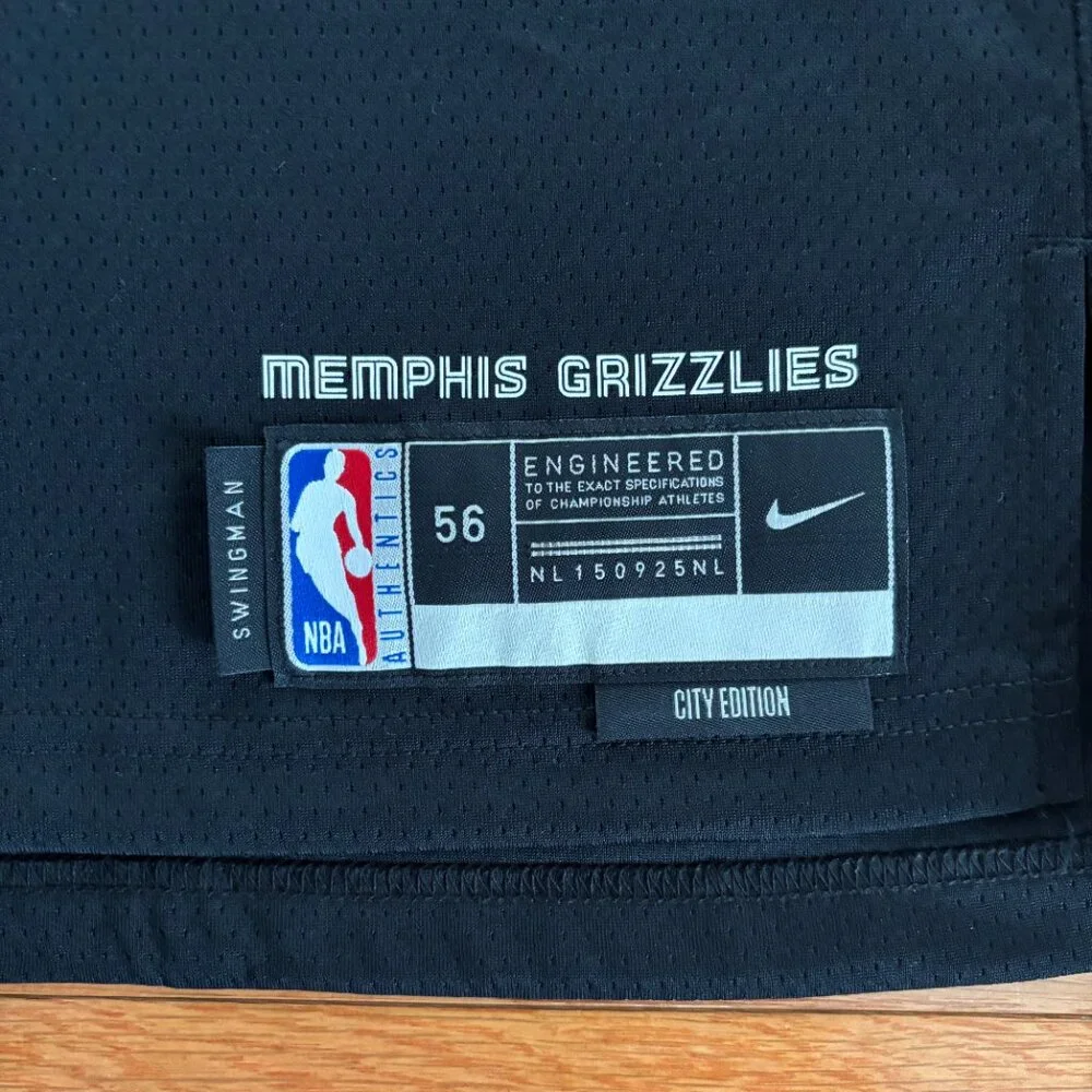 NWT Nike Mens XXL 56 Ja Morant Memphis Grizzlies City Edition Jersey‎ Swingman